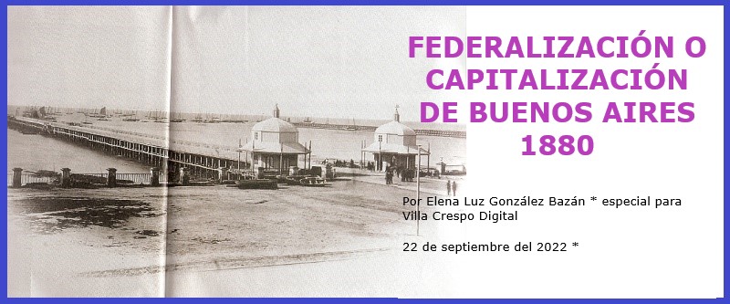 FEDERALIZACION DE BUENOS  AIRES